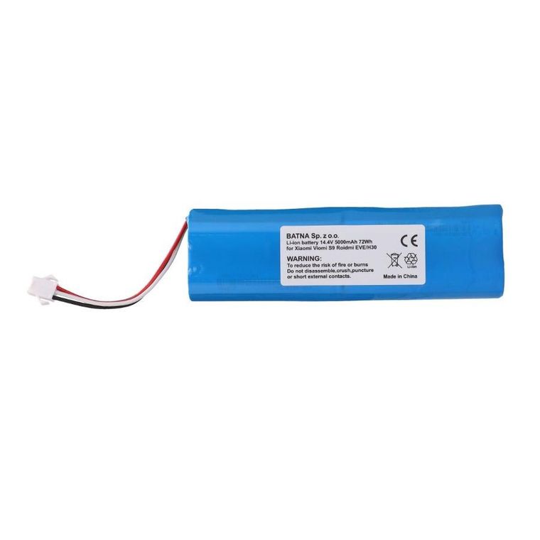 Extralink, bateria do odkurzacza, akumulator, Roidmi Eve/H30 H18650CH-4S2P, 5000mAh, 14.4V, 72Wh