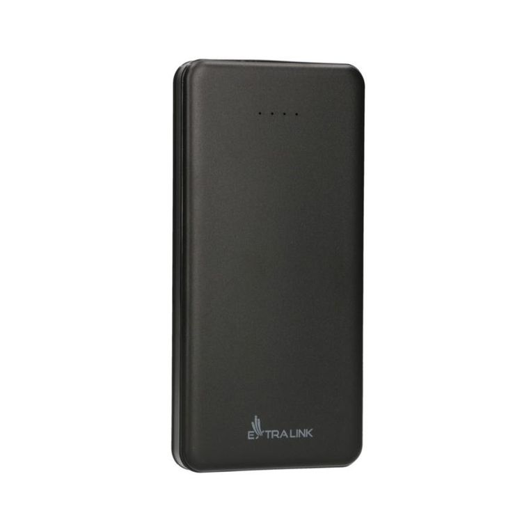 Extralink, EPB-078B 10000mAh, powerbank, USB-C, czarny