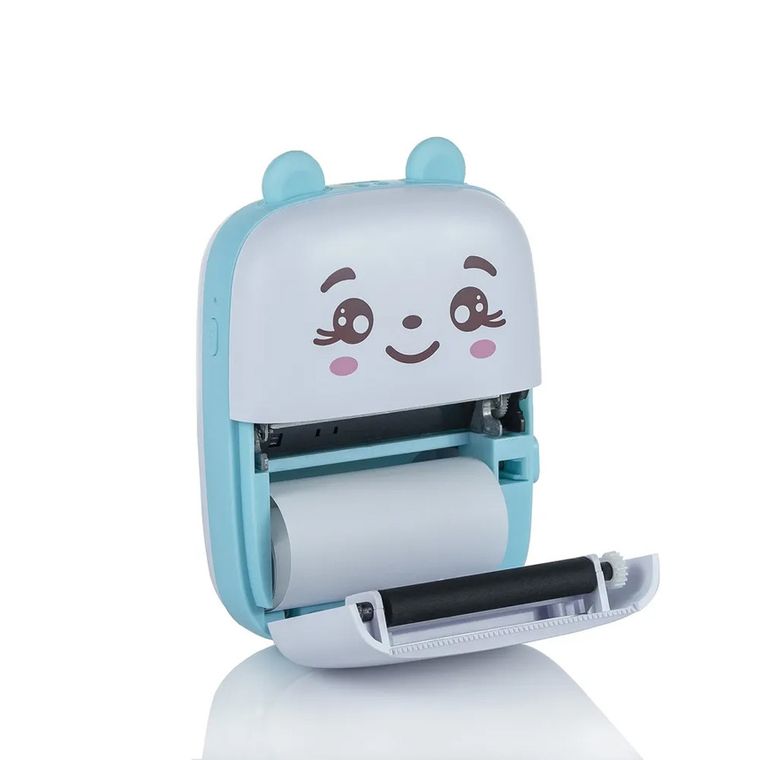 Extralink, mini drukarka termiczna, niebieska