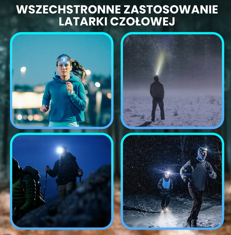 Extralink, Njord, latarka czołowa LED, EFL-001