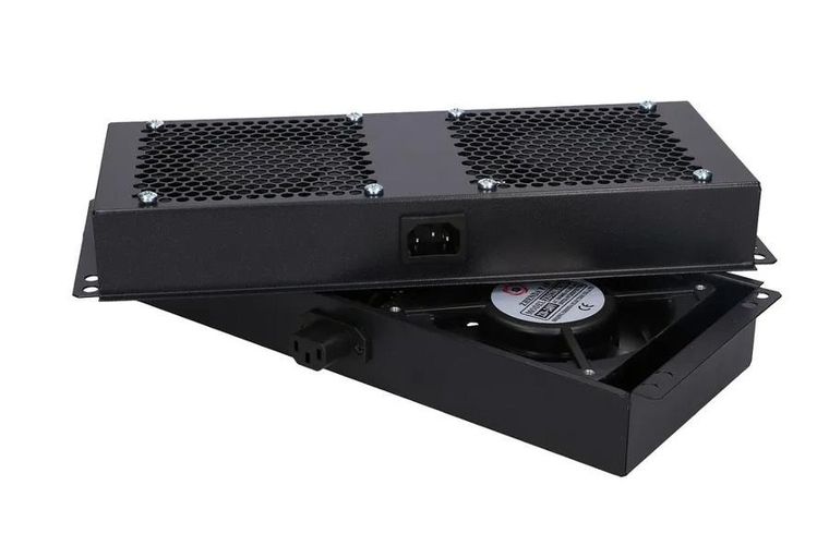 Extralink, panel wentylacyjny do szafek stojących, 4-230v