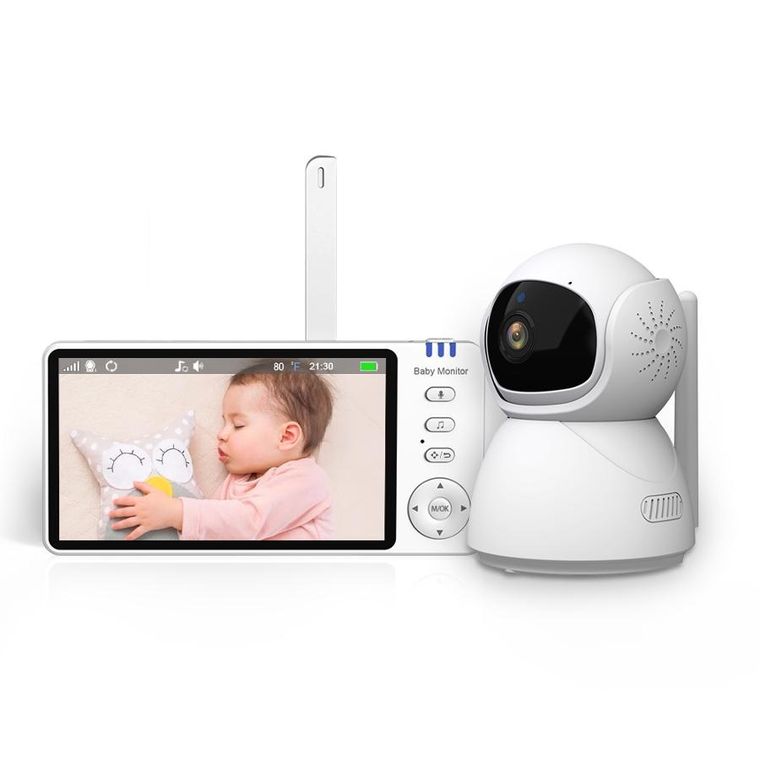 Extralink, Reya, MO570, niania elektroniczna z monitorem, obracana, 5 cali