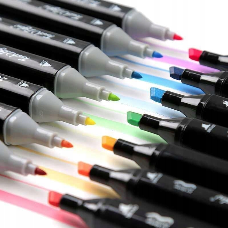 Extralink, zestaw markerów alkoholowych, 100 sztuk