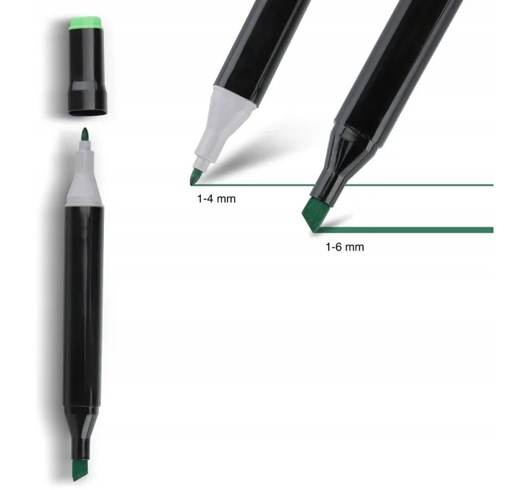 Extralink, zestaw markerów alkoholowych, 204 szt.