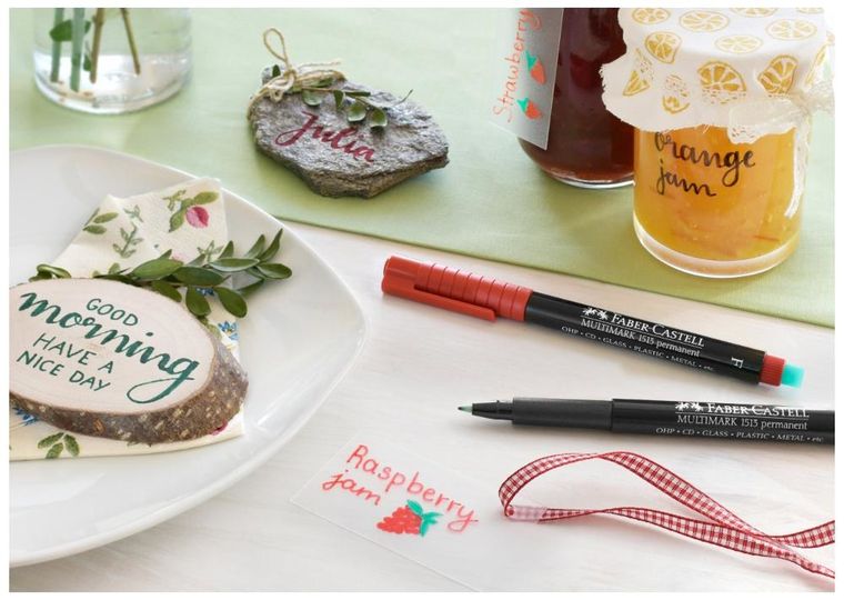 Faber-Castell, Multimark, foliopis, F, 0.6 mm, czarny