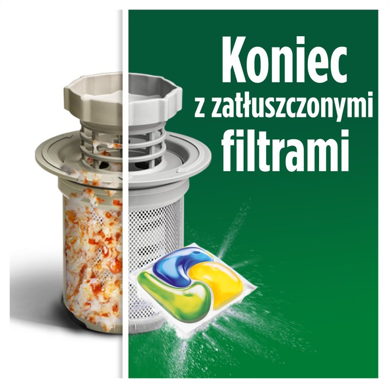 Fairy Platinum, Cytryna, kapsułki do zmywarki All in One, 45 tabletek