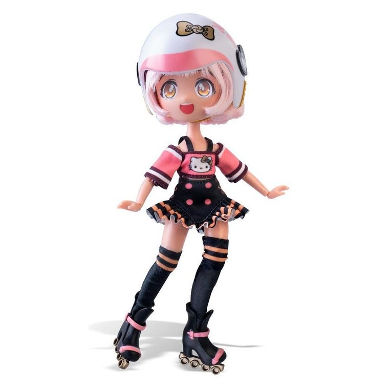 Famosa, Hello Kitty, lalka modowa, golden diva, 19,5 cm
