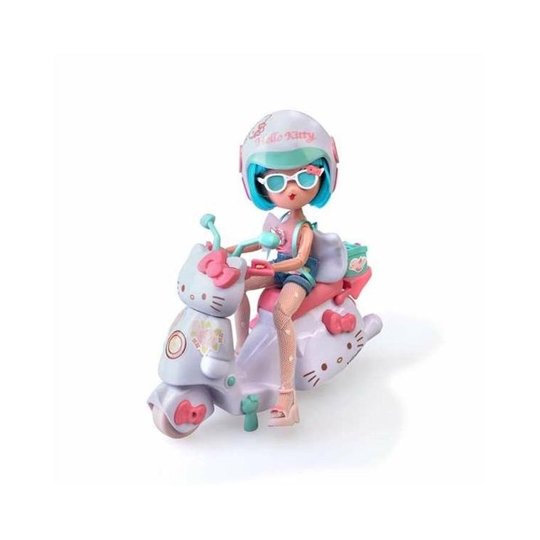 Famosa, Hello Kitty, lalka modowa ze skuterem, 19,5 cm