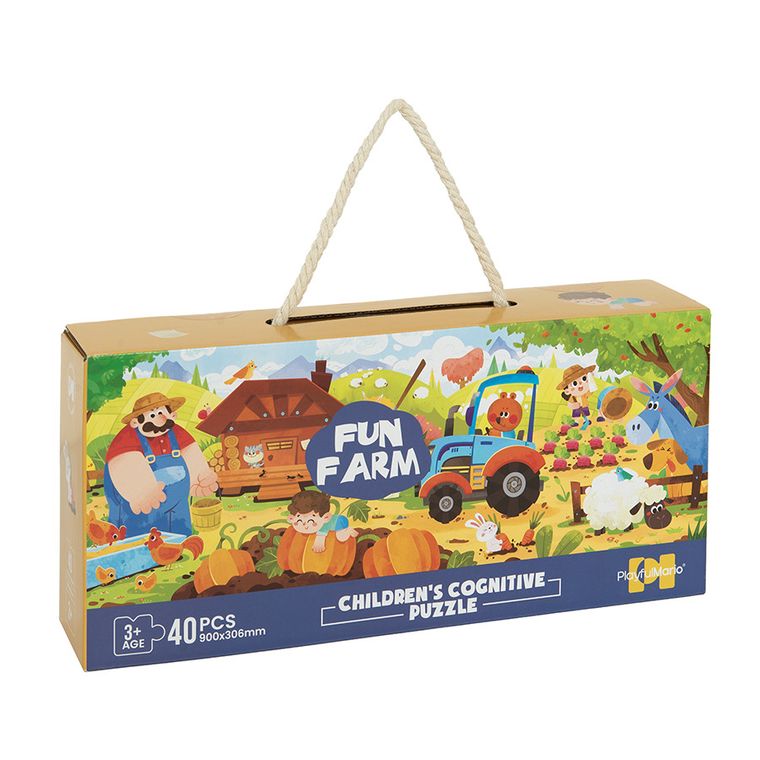 Farma, puzzle, 40 elementów