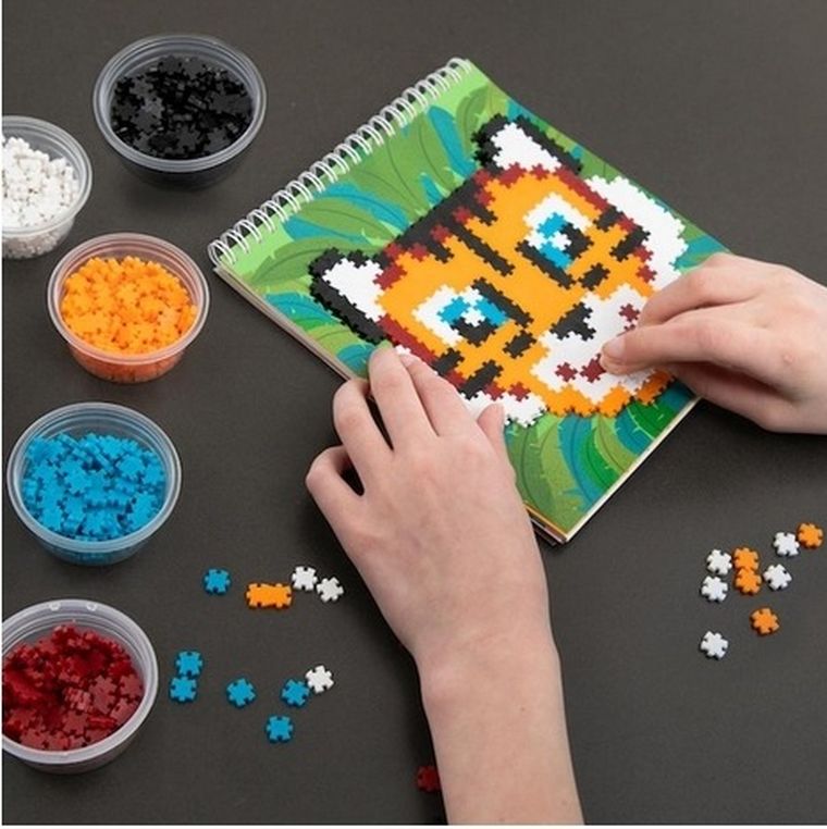 Fat Brain Toy Co, Jixelz, Puzzelki Pixelki, Mega Zestaw Kreatora, puzzle, 3000 elementów