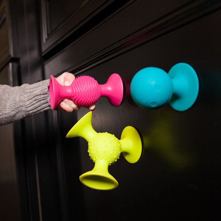 Fat Brain Toy Co. pipSquigz, przyssawki dla malucha