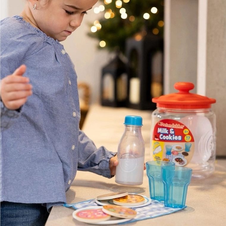 Fat Brain Toy Co, Pretendables, zestaw ciasteczek z mlekiem