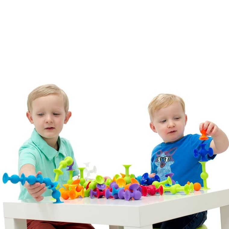 Fat Brain Toy Co. Squigz, przyssawki, zestaw startowy, 24 elementy