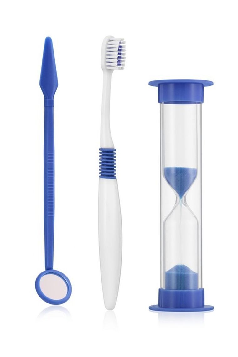 Feelo, Ortho, zestaw ortodontyczny w kosmetyczce, niebieski