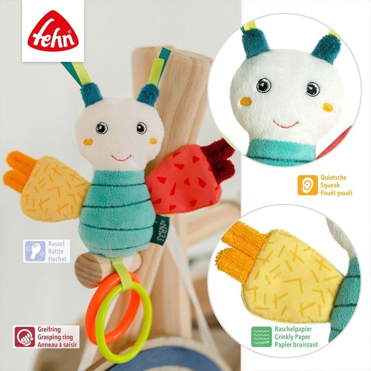 Fehn, DoBabyDoo, maskotka edukacyjna, mały motyl