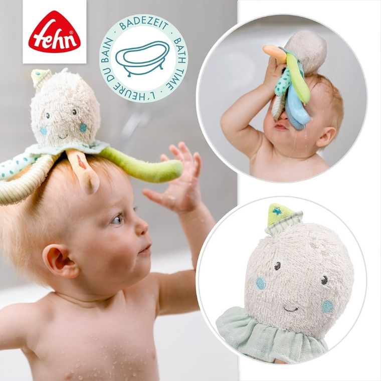 Fehn, Morze, pływająca zabawka do kąpieli, ośmiornica