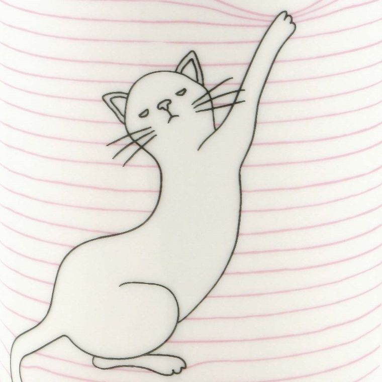 Felines, Koty, kubek, Asking Fur Trouble, różowy