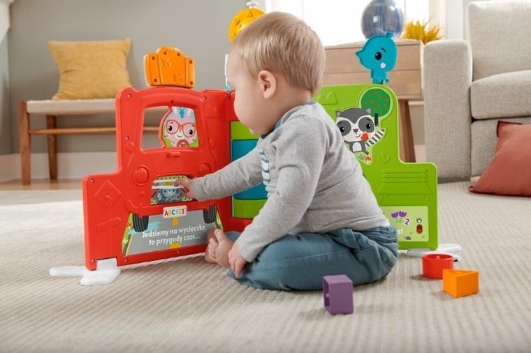 Fisher-Price, Edukacyjna Gigaksiążka, zabawka niemowlęca