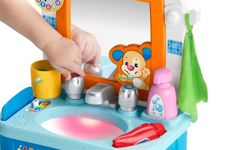 Fisher-Price, Laugh & Learn, Umywalka malucha, zabawka interaktywna