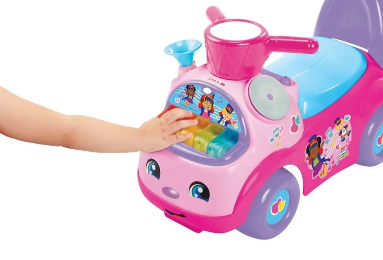 Fisher-Price, Muzyczna Parada, jeździk, różowy