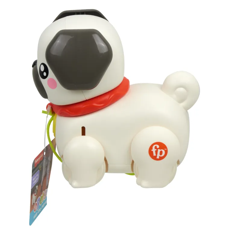 Fisher-Price, Pets, Spacerowy Mopsik, zabawka do ciągnięcia