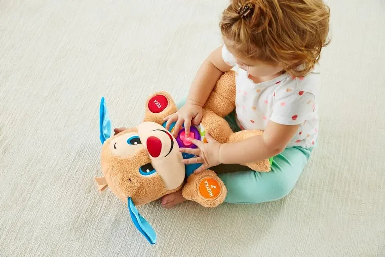 Fisher-Price, Szczeniaczek Uczniaczek "Poziomy Nauki", zabawka interaktywna
