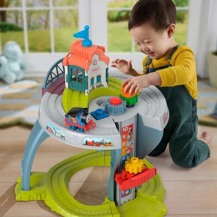 Fisher-Price, Tomek i Przyjaciele, Mój pierwszy kolejowy stolik, zestaw