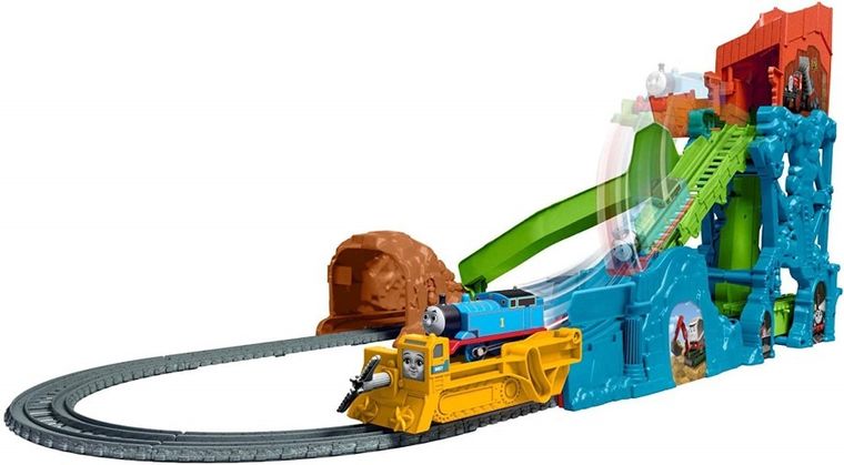 Fisher-Price, Tomek i Przyjaciele, Przygoda w jaskini, zestaw z lokomotywką