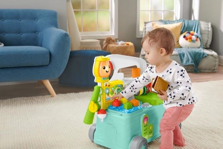 Fisher-Price, Wesoły kamper malucha 3w1, zabawka niemowlęca
