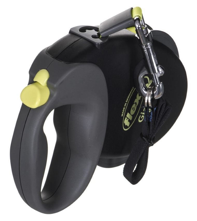 Flexi Giant Neon, smycz taśmowa, rozmiar L, 8m