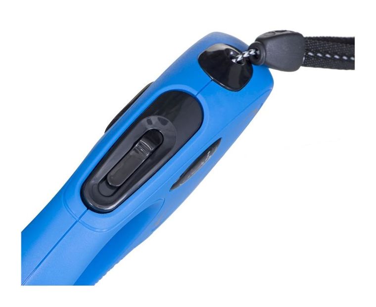 Flexi, New Classic, smycz, linka, 5 m, do 12kg, niebieski