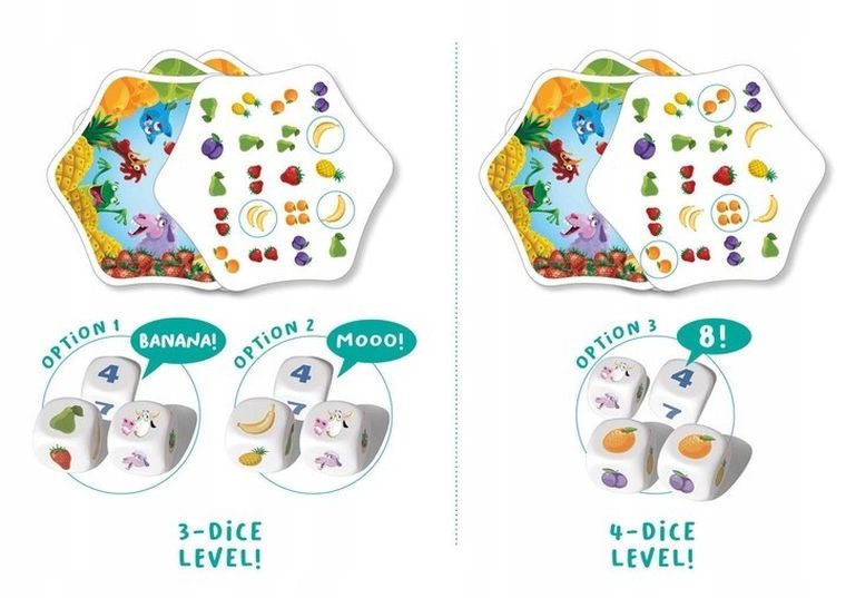 Flexiq, Make a Mooove!, gra w karty i kości