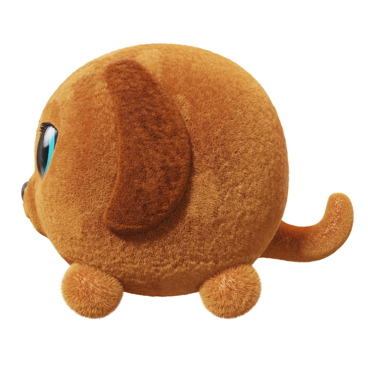 Flockies, pies Diego, figurka