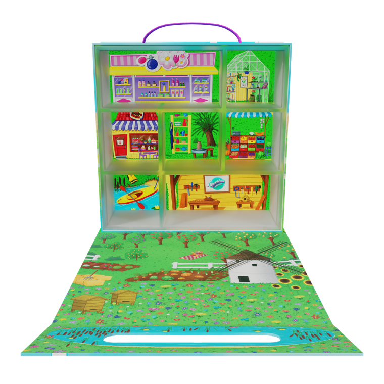 Flockies, walizka z unikatowym kotkiem Caroline