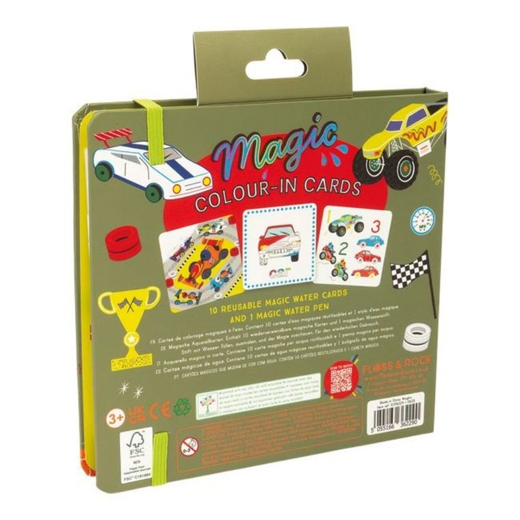 Floss & Rock, Auta, karty wodne z pisakiem