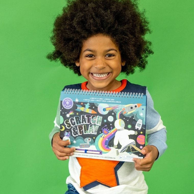 Floss & Rock, Kosmos, zdrapywanka z rysikiem