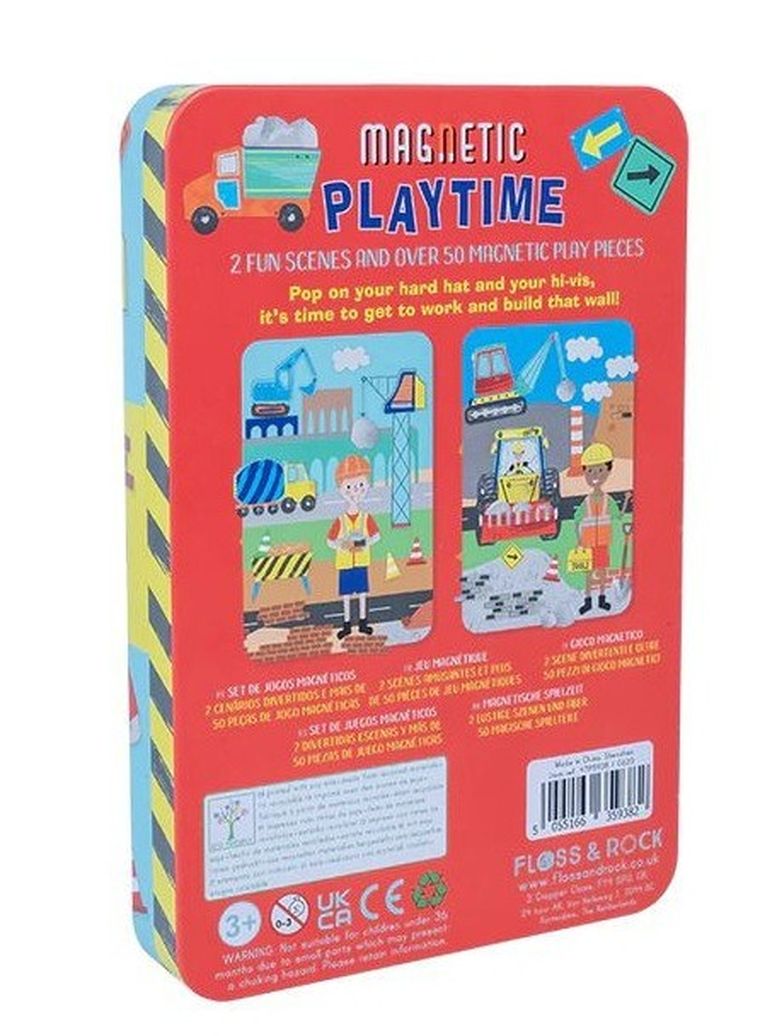 Floss & Rock, na budowie magnetyczna układanka w pudełku