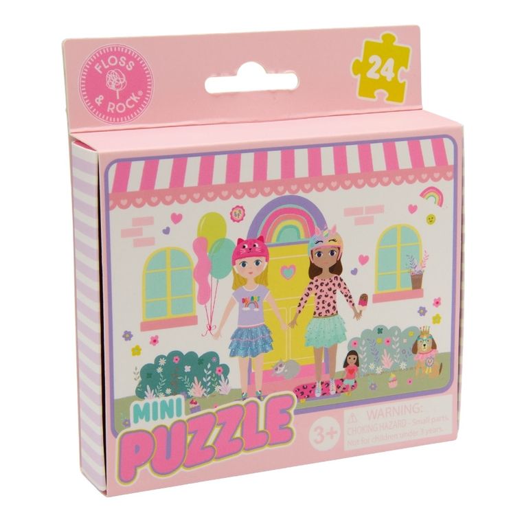 Floss & Rock, Przyjaciółki, mini puzzle, 24 elementy