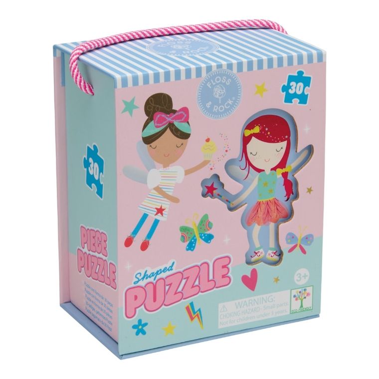 Floss & Rock, Tęczowe Wróżki, puzzle, 30 elementów