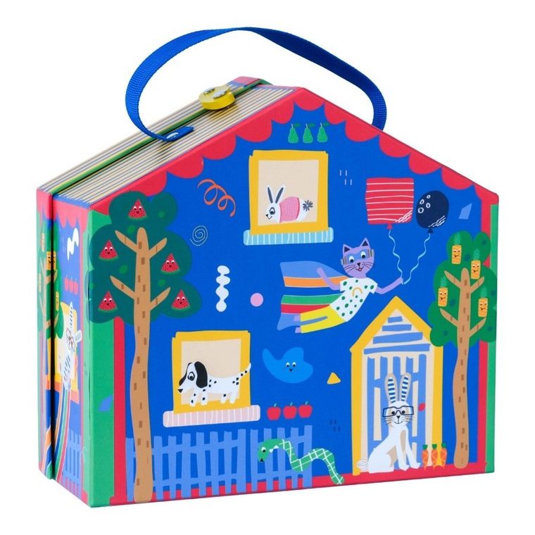 Floss & Rock, Zwierzaki, Wesoły domek, zestaw 12 figurek