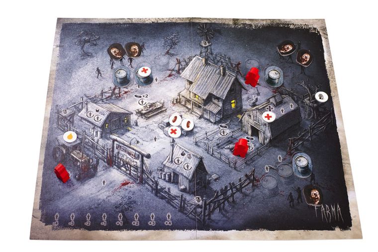 FoxGames, Atak Zombie. gra planszowa