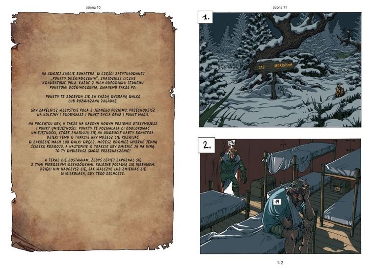 FoxGames, Wilkołak. Komiks, gra paragrafowa