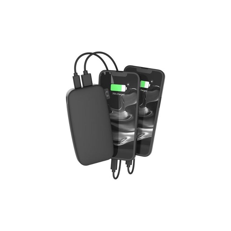 Fresh n rebel, powerbank, 12000 mah, usb-c, pd 20w, storm grey