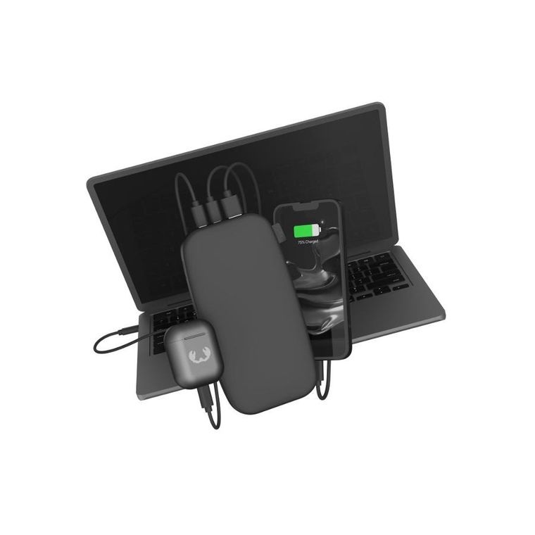 Fresh n rebel, powerbank, 27000 mah, usb-c, power delilvery 65w, ciemnoszary