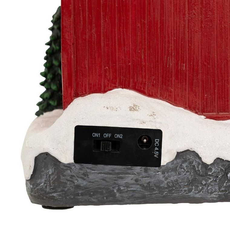 Fééric Lights and Christmas, domek bożonarodzeniowy, 16 LED, 18,5 cm