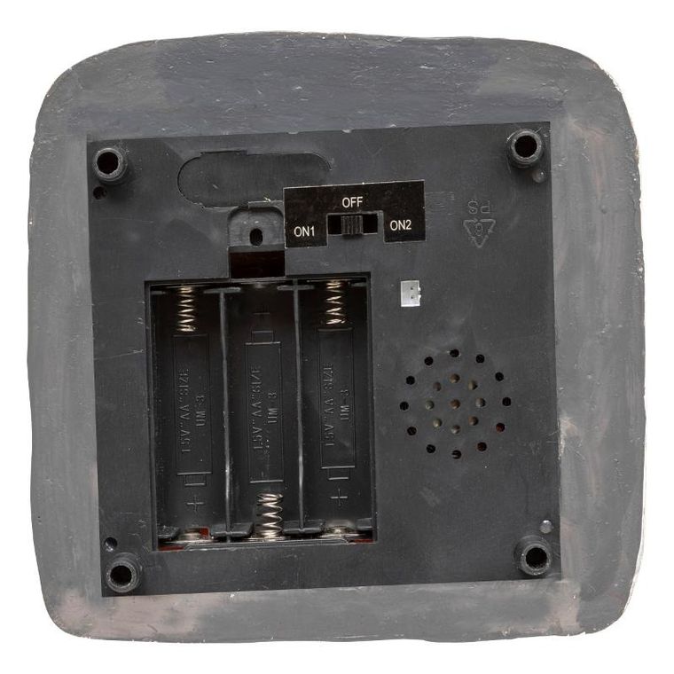 Fééric Lights and Christmas, domek z piernika, 8 LED, ruchomy z dźwiękiem, 16,2 cm