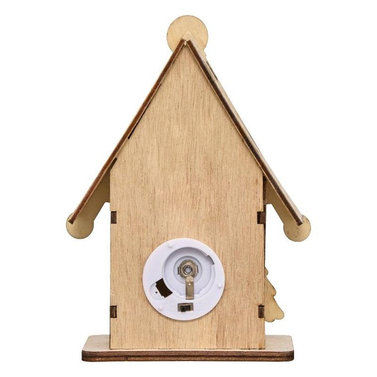 Fééric Lights and Christmas, lampion świąteczny LED, domek z piernika, 15 cm