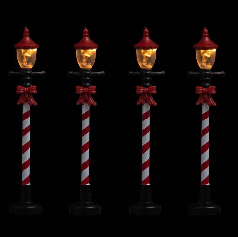 Fééric Lights And Christmas, latarnia świąteczna, świeca LED, 10 cm