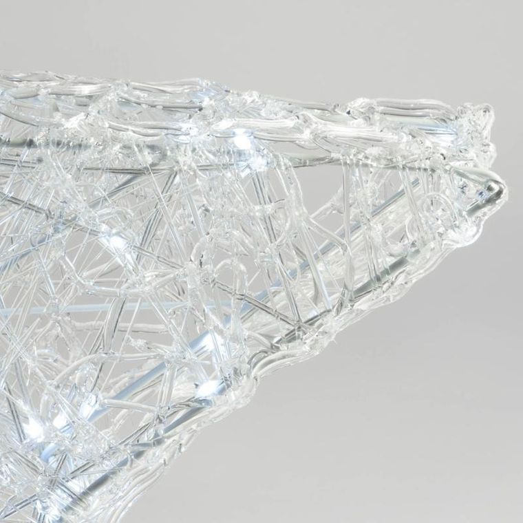 Fééric Lights And Christmas, świecąca dekoracja świąteczna, gwiazda, 50 cm