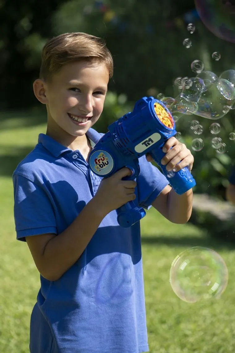 Fru Blu, Bańkowy Shooter, zestaw do robienia baniek mydlanych z płynem, 0,4l